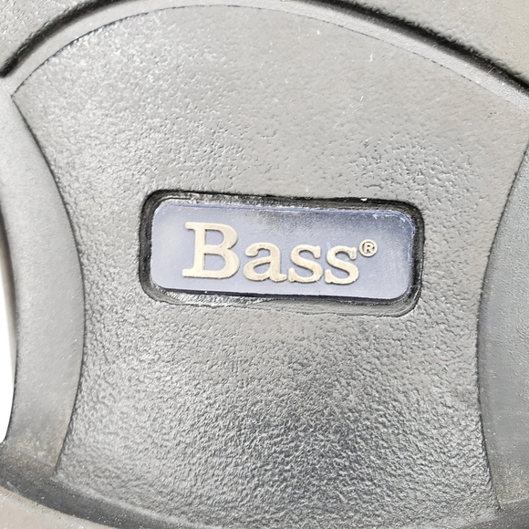 Bass & Co. | Ulysses Black Genuine Leather Square Toe Classic Slip On Loafers 11 - Picture 12 of 12